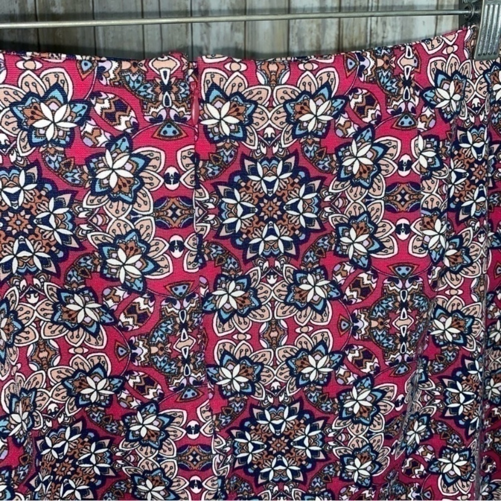 Talbots Pink Floral Paisley Mini Skirt - Picture 3 of 4